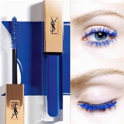 yves saint laurent blue mascara.